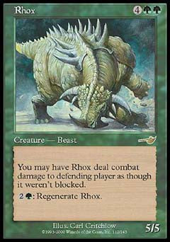 Rhox (Nemesis) Light Play