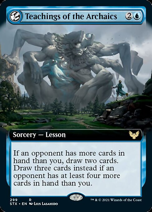 Teachings of the Archaics (Extended Art) (Strixhaven) Near Mint