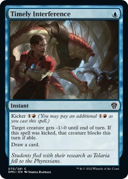 Timely Interference (Dominaria United) Light Play