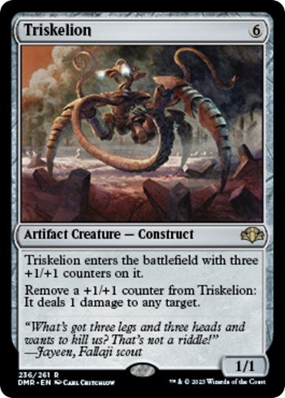 Triskelion (Dominaria Remastered) Near Mint Foil