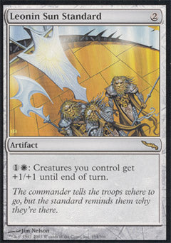 Leonin Sun Standard (Mirrodin) Light Play Foil