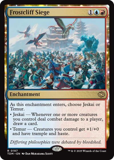 Frosteliff Siege (Tarkir: Dragonstorm) Near Mint