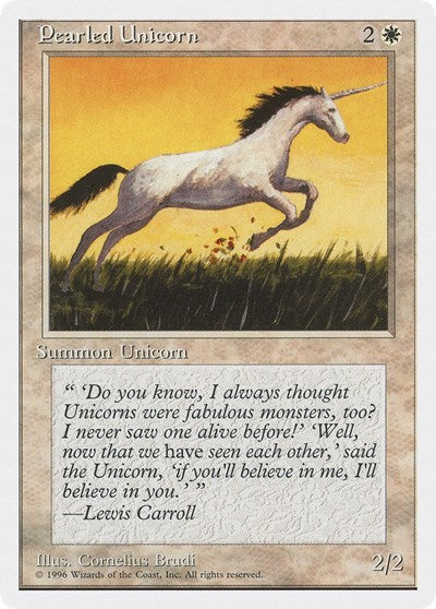 Pearled Unicorn (Introductory Two-Player Set) Near Mint