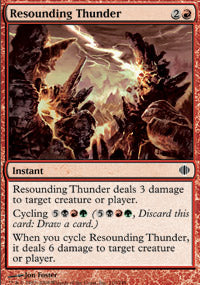 Resounding Thunder (Shards of Alara) Medium Play