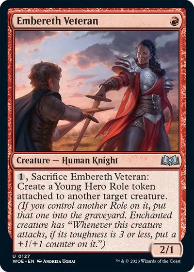 Embereth Veteran (Wilds of Eldraine) Light Play