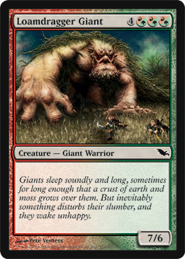 Loamdragger Giant (Shadowmoor) Medium Play Foil