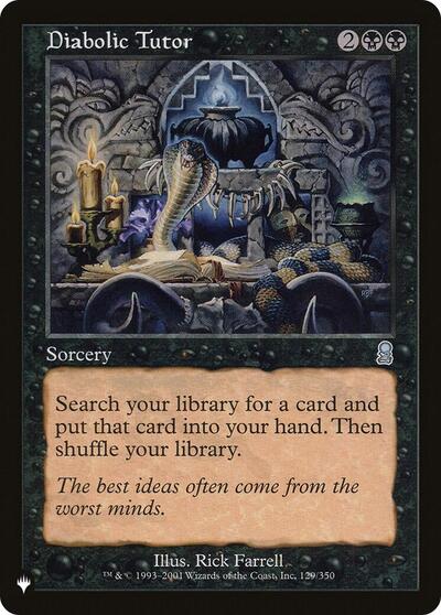 Diabolic Tutor|1|0|0.00