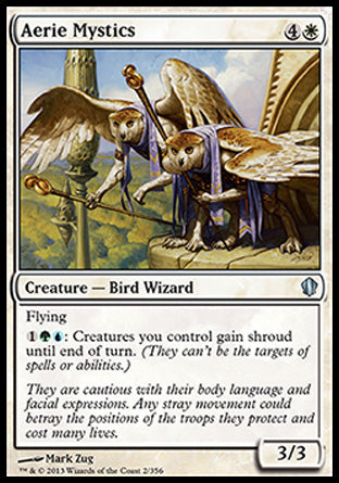Aerie Mystics (Commander 2013 Edition) Medium Play