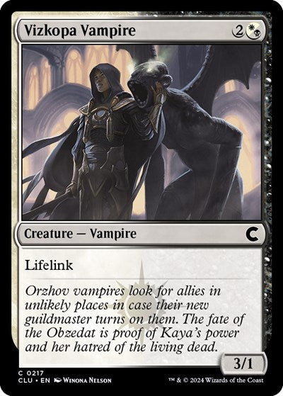 Vizkopa Vampire (Ravnica: Clue Edition) Light Play