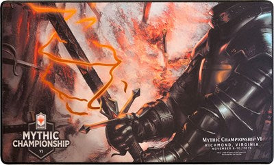 Magic Pro Tour Playmat 2019: Mythic Championship VI Embercleave (Foil) (Ultra Pro Playmats) New