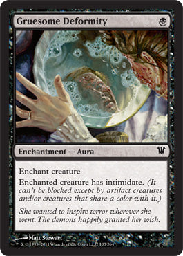 Gruesome Deformity (Innistrad) Light Play Foil