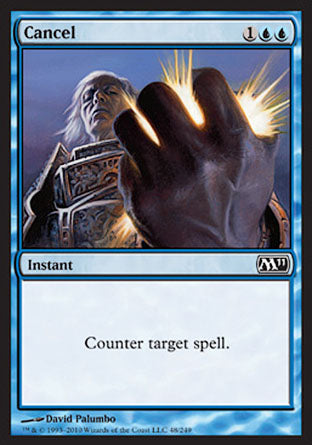 Cancel (Magic 2011 Core Set) Medium Play Foil