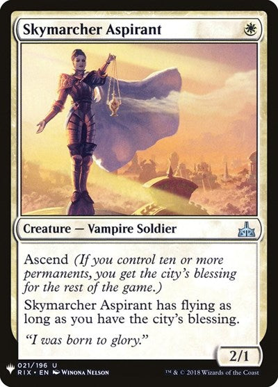Skymarcher Aspirant (Mystery Booster) Near Mint