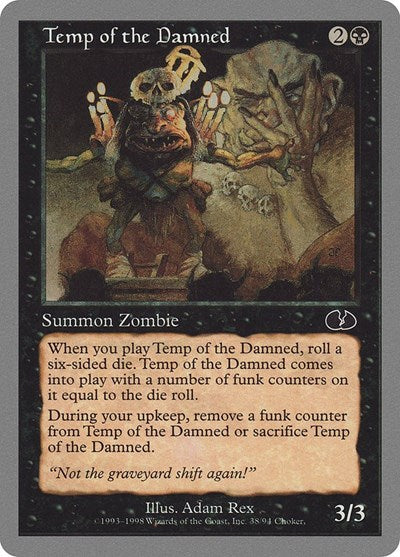Temp of the Damned (Unglued) Near Mint