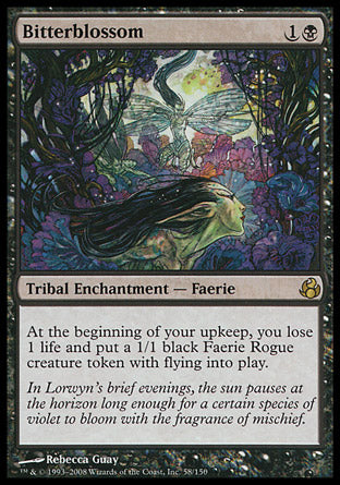 Bitterblossom (Morningtide) Damaged / Poor