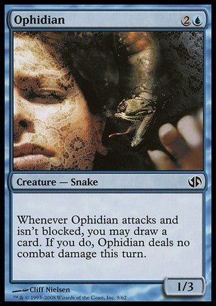 Ophidian (Duel Decks: Jace vs Chandra) Medium Play