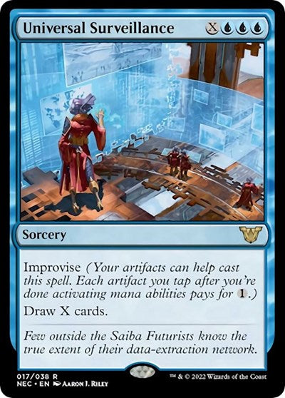 Universal Surveillance (Commander: Kamigawa: Neon Dynasty) Light Play