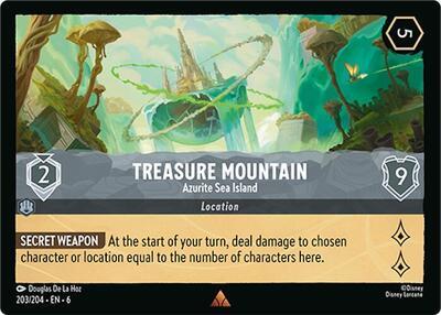 Treasure Mountain - Azurite Sea Island (Azurite Sea) Near Mint