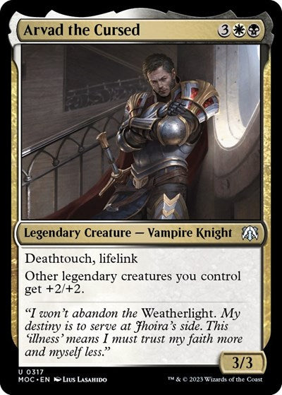 Arvad the Cursed (Commander: March of the Machine) Near Mint