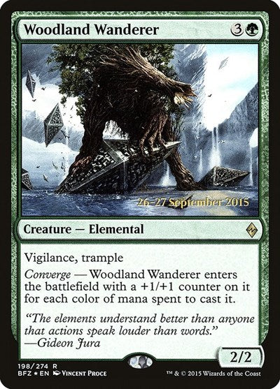 Woodland Wanderer (Promos: Prerelease Cards) Light Play Foil