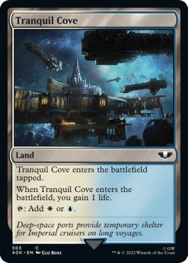 Tranquil Cove (Surge Foil) (Universes Beyond: Warhammer 40K) Near Mint Foil