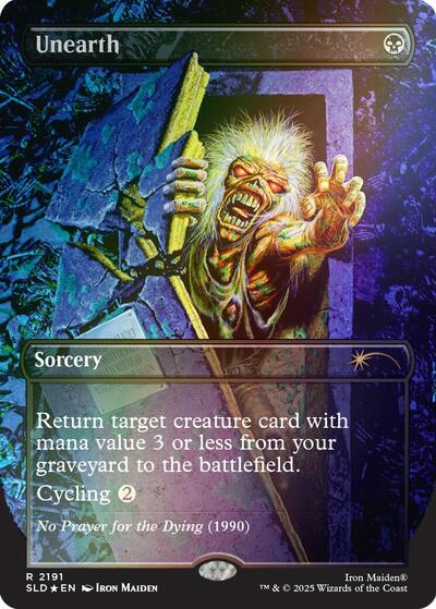 Unearth (Rainbow Foil) (Secret Lair) Near Mint Foil