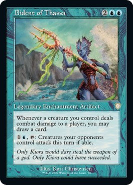 Bident of Thassa (Commander: The Brothers' War) Near Mint
