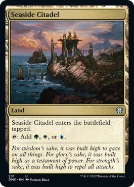 Seaside Citadel (Commander: Dominaria United) Near Mint