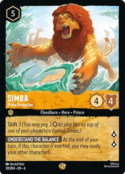 Simba - Pride Protector (Azurite Sea) Near Mint