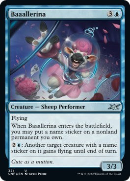 Baaallerina (Galaxy Foil) (Unfinity) Near Mint Foil