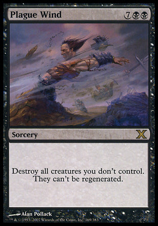 Plague Wind (10th Edition) Light Play