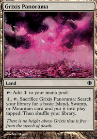 Grixis Panorama (Shards of Alara) Medium Play Foil