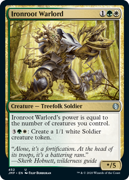 Ironroot Warlord (Jumpstart) Near Mint
