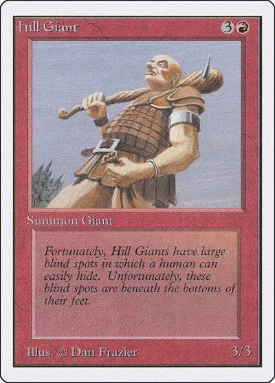 Hill Giant (Unlimited) Near Mint