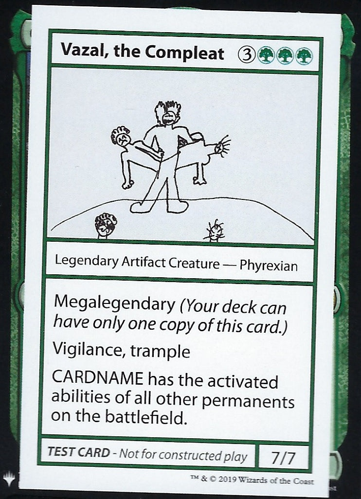 Vazal, the Compleat (Mystery Booster Test Print) Light Play