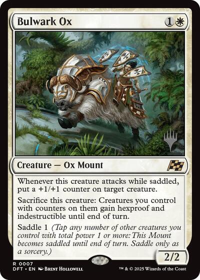 Bulwark Ox (Promo Pack: Aetherdrift) Near Mint Foil