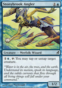 Stonybrook Angler (Lorwyn) Medium Play Foil