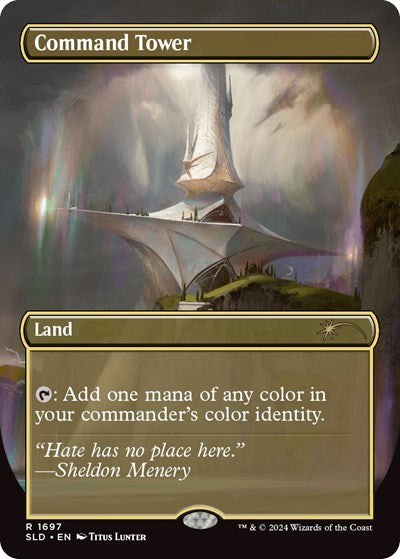 Command Tower (1697) (Secret Lair) Light Play