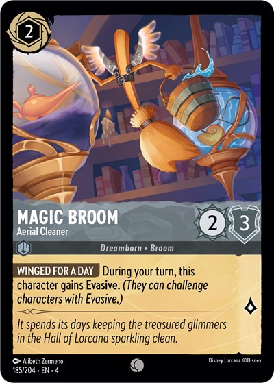 Magic Broom - Aerial Cleaner (Ursula's Return) Near Mint Cold Foil