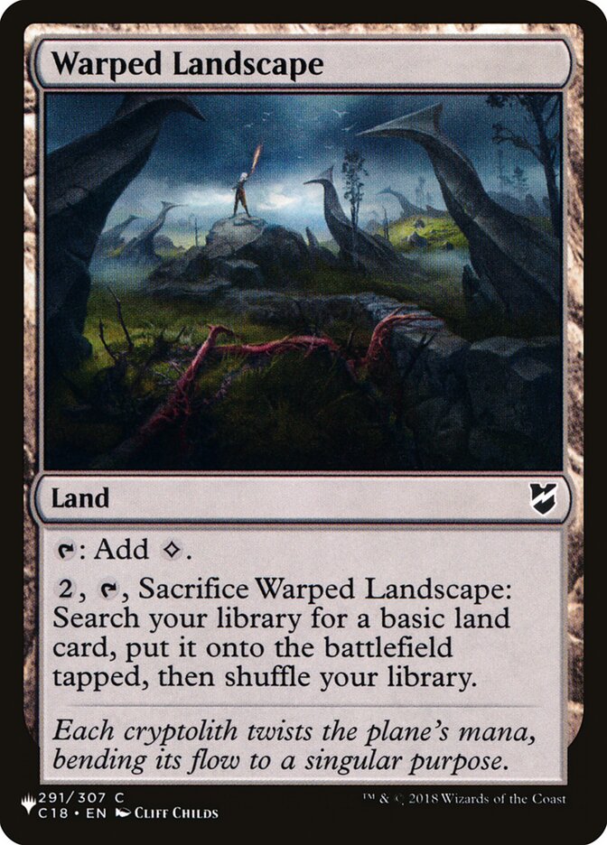 Warped Landscape (The List) Near Mint