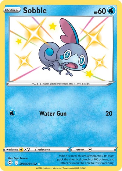 Sobble (Shining Fates: Shiny Vault) Near Mint Holofoil
