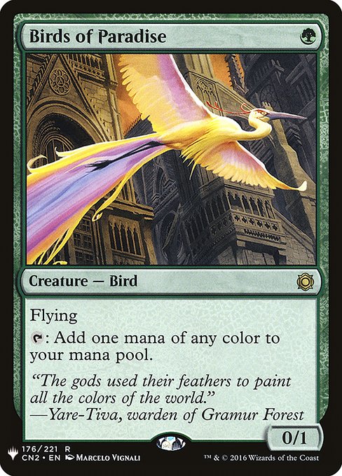Birds of Paradise (Mystery Booster) Medium Play
