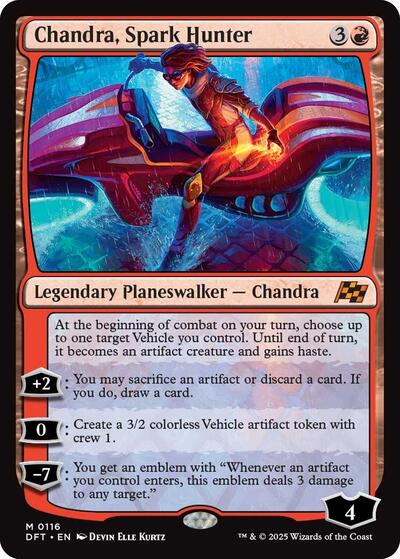 Chandra, Spark Hunter (Aetherdrift) Near Mint