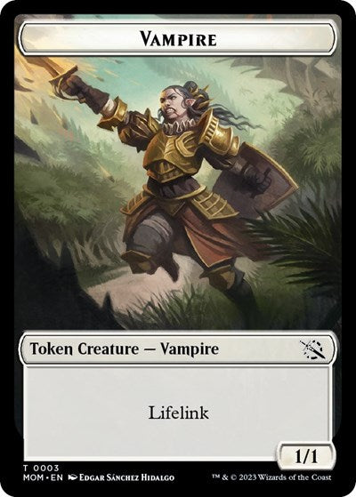 Vampire Token (March of the Machine) Light Play