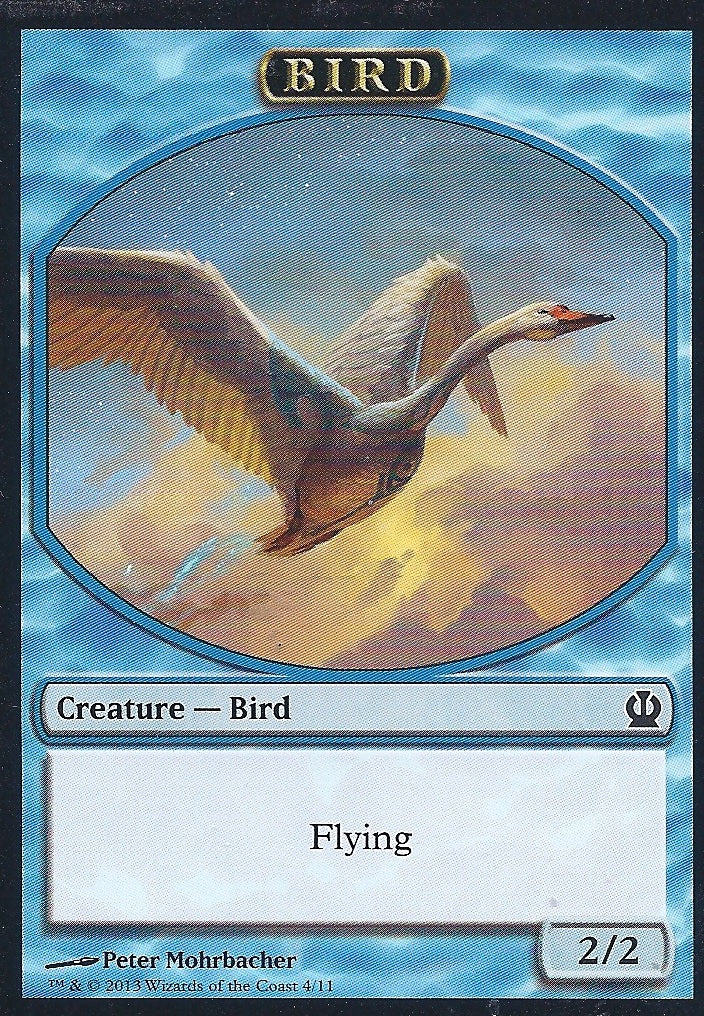 Bird Token (Theros) Medium Play