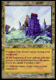 Forsaken City (Planeshift) Medium Play