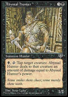 Abyssal Hunter (Mirage) Light Play