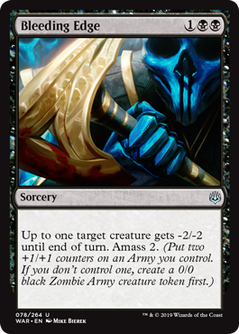 Bleeding Edge (War of the Spark) Near Mint Foil