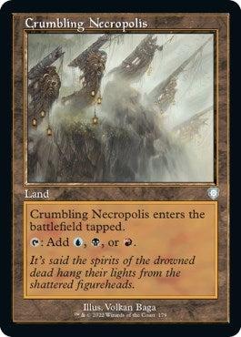 Crumbling Necropolis (Commander: The Brothers' War) Near Mint