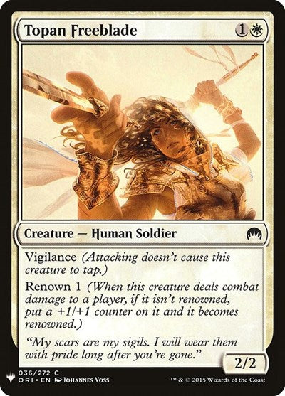 Topan Freeblade (Mystery Booster) Near Mint